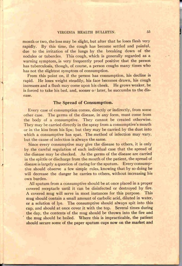 VA Health Bulletin - Marso, 1910 - pg55