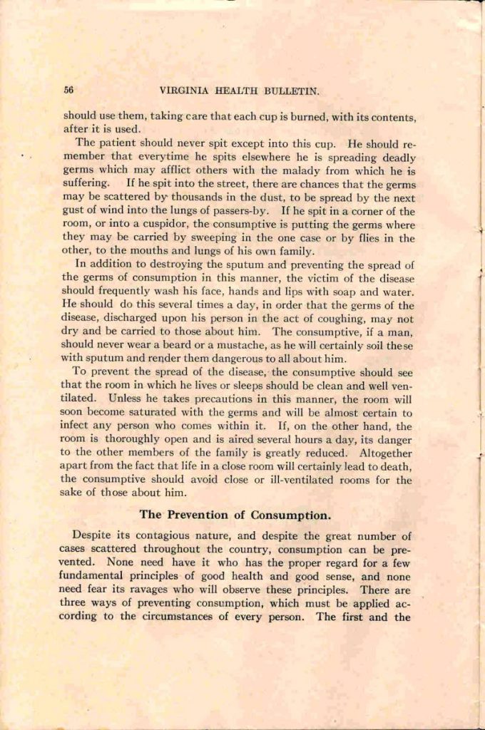 VA Health Bulletin - Marso, 1910 - pg56