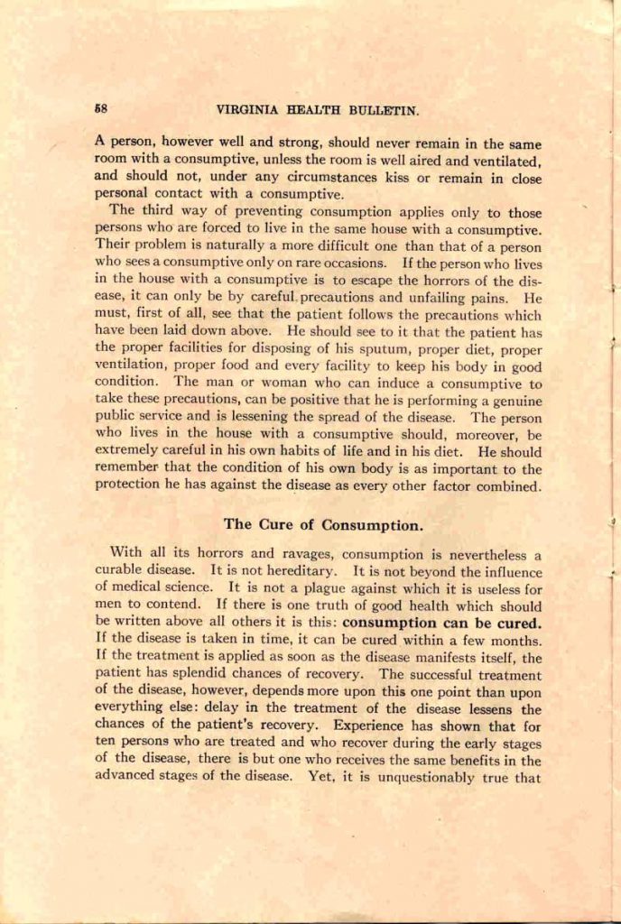 VA Health Bulletin - Marso, 1910 - pg58