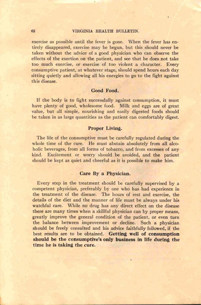VA Health Bulletin - Marso, 1910 - pg62