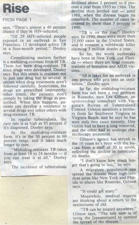 Rise article page 1