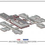 Isang rendering ng mga Artist ng bagong Adult Treatment Center