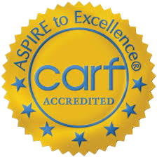 CARF Accredited Badge