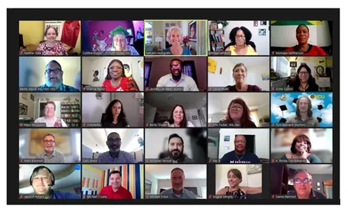 Koponan ng Mga Serbisyo sa Pagbawi sa pagpupulong