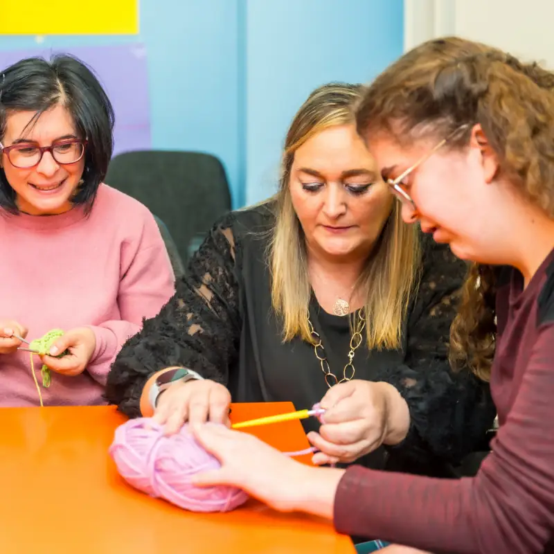 disabled person workshop